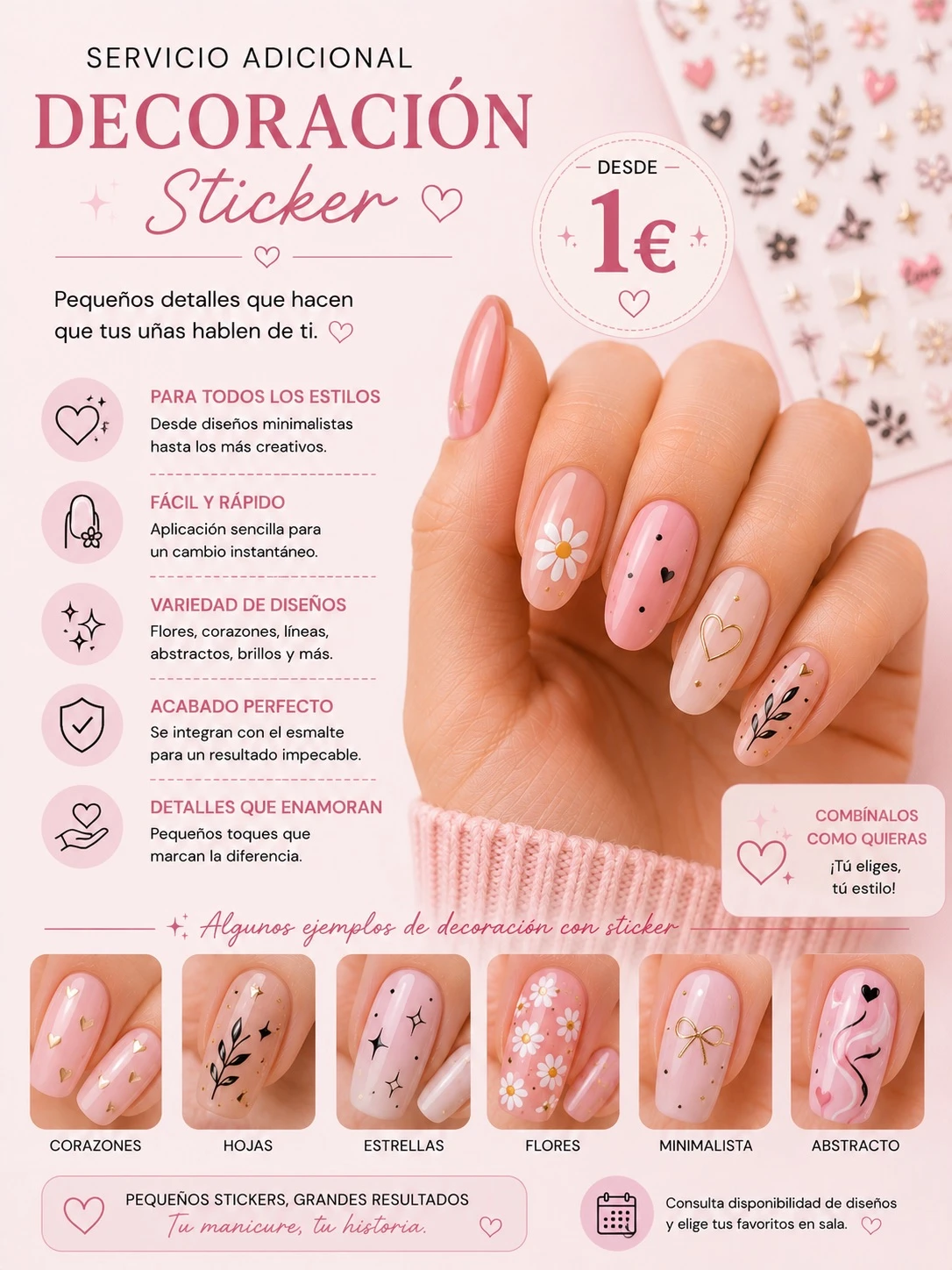 Decoración Sticker (desde 1€)