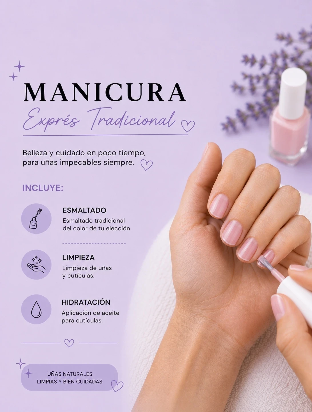 Manicura Exprés Tradicional