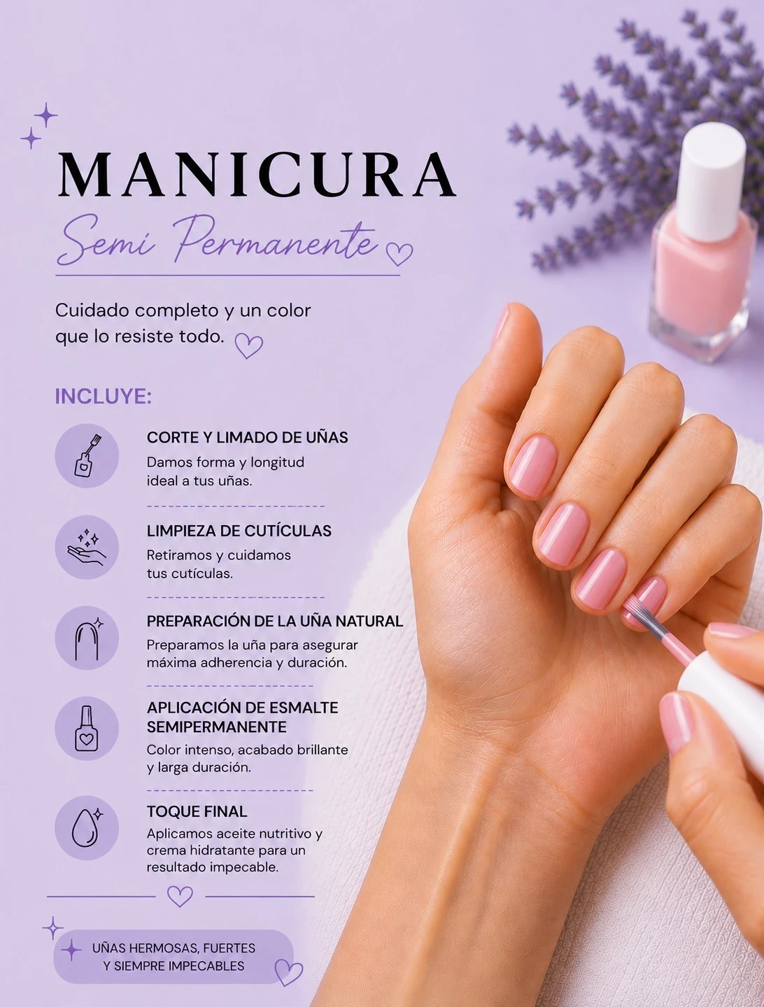 Manicura Semipermanente