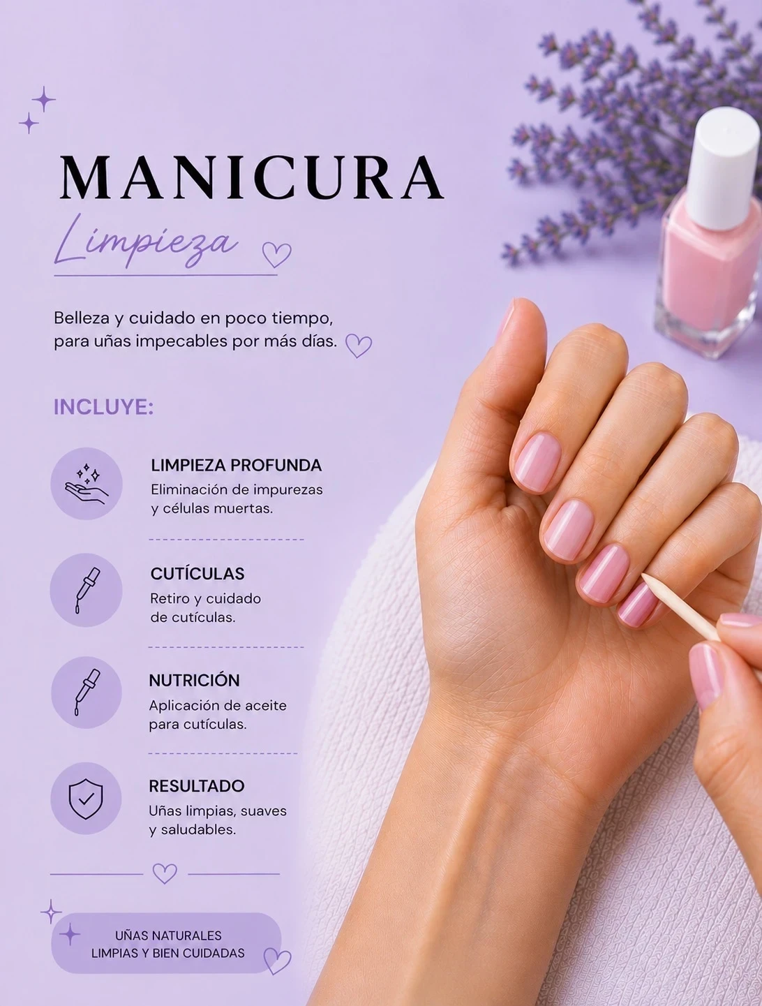 Manicura Limpieza