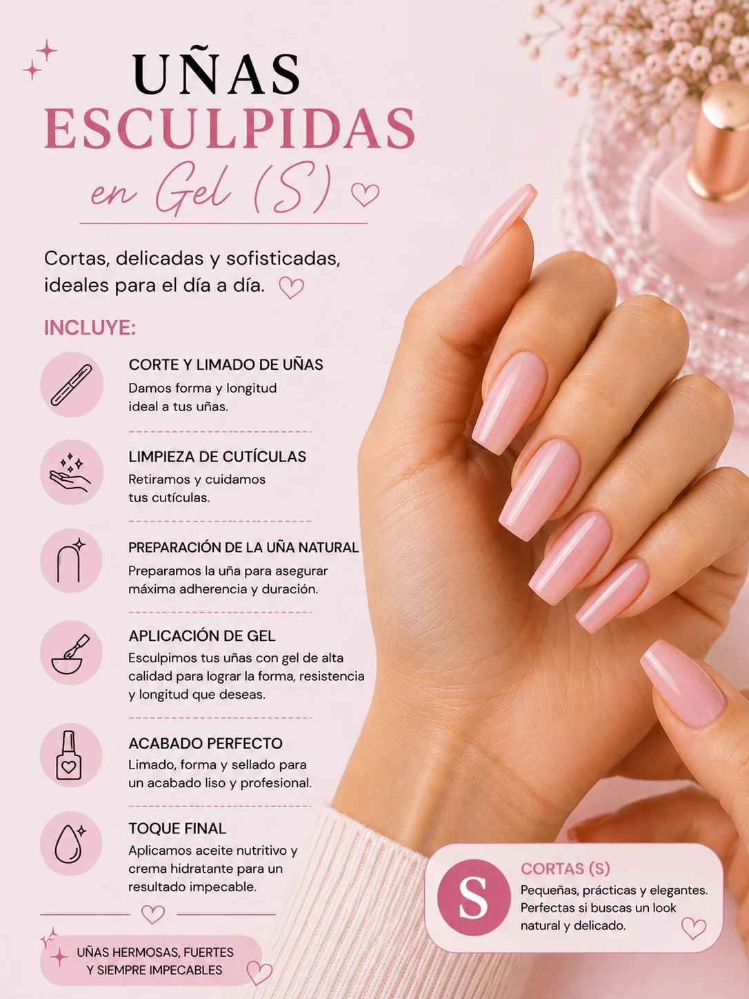 Uñas Esculpidas En Gel 