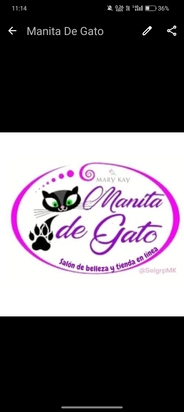 "Manita de gato" 🐾